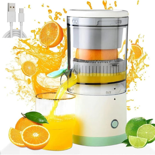 Electric Juicer Orange Juice Squeezer USB Charging Citrus Lemon Juicer Wireless Fruit Blender Automatic Fresh Squeezer Machine